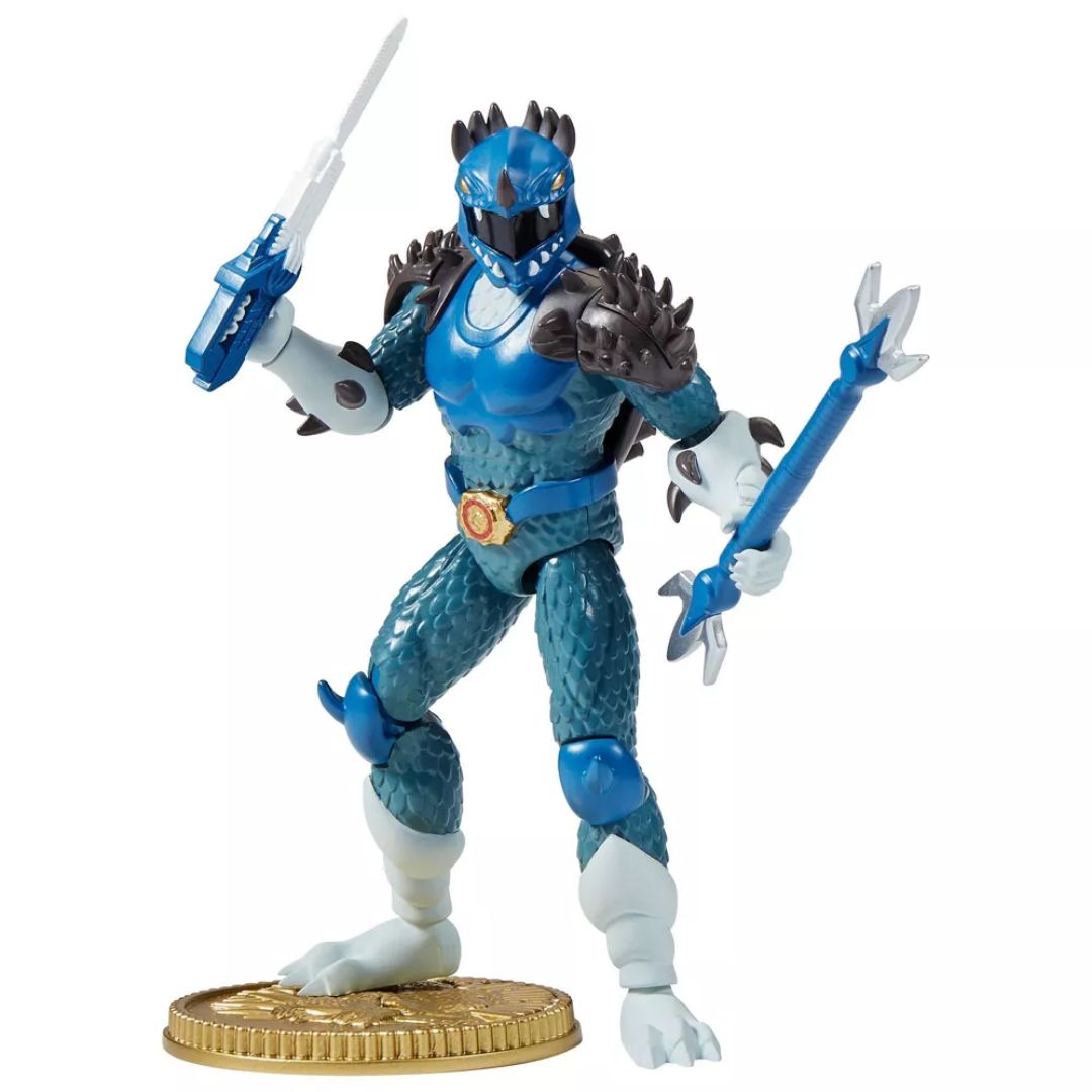 Godzilla vs Mighty Morphin Power Rangers Kaiju Ranger Blue Anguirus
