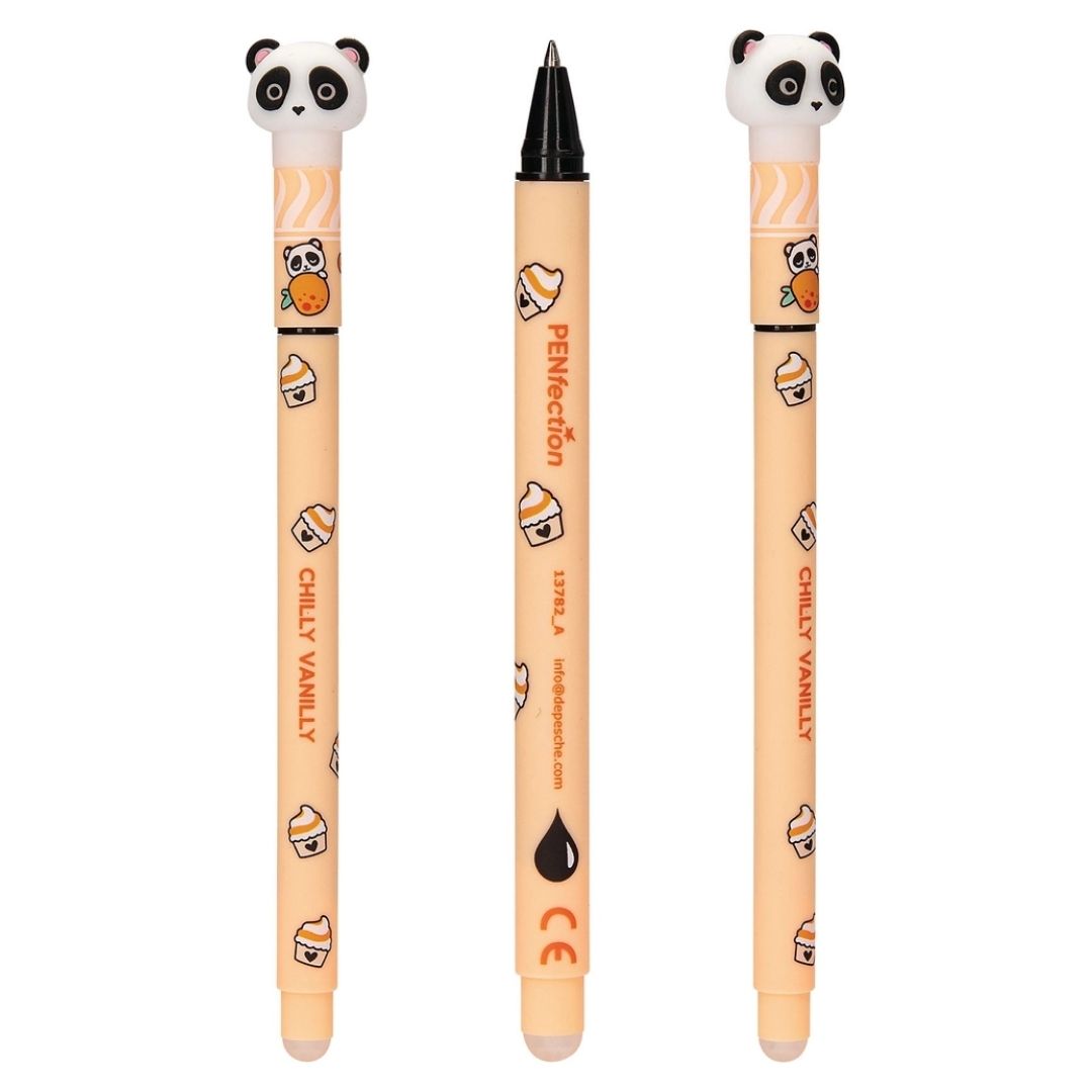 Lolli Riot Erasable Gel Pen Colour Buddies Panda