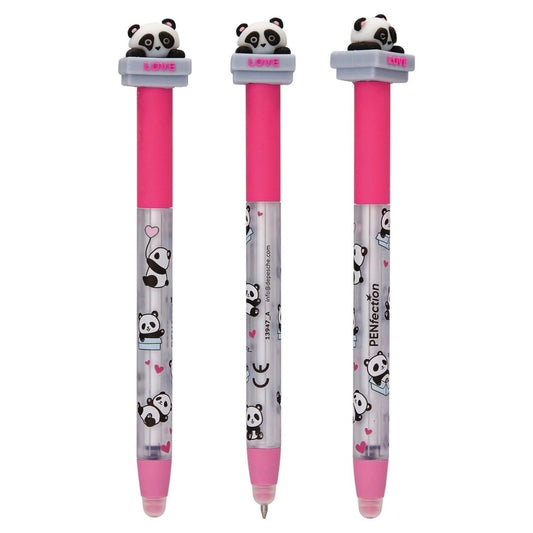 Lolli Riot Erasable Gel Pen Spinner Panda