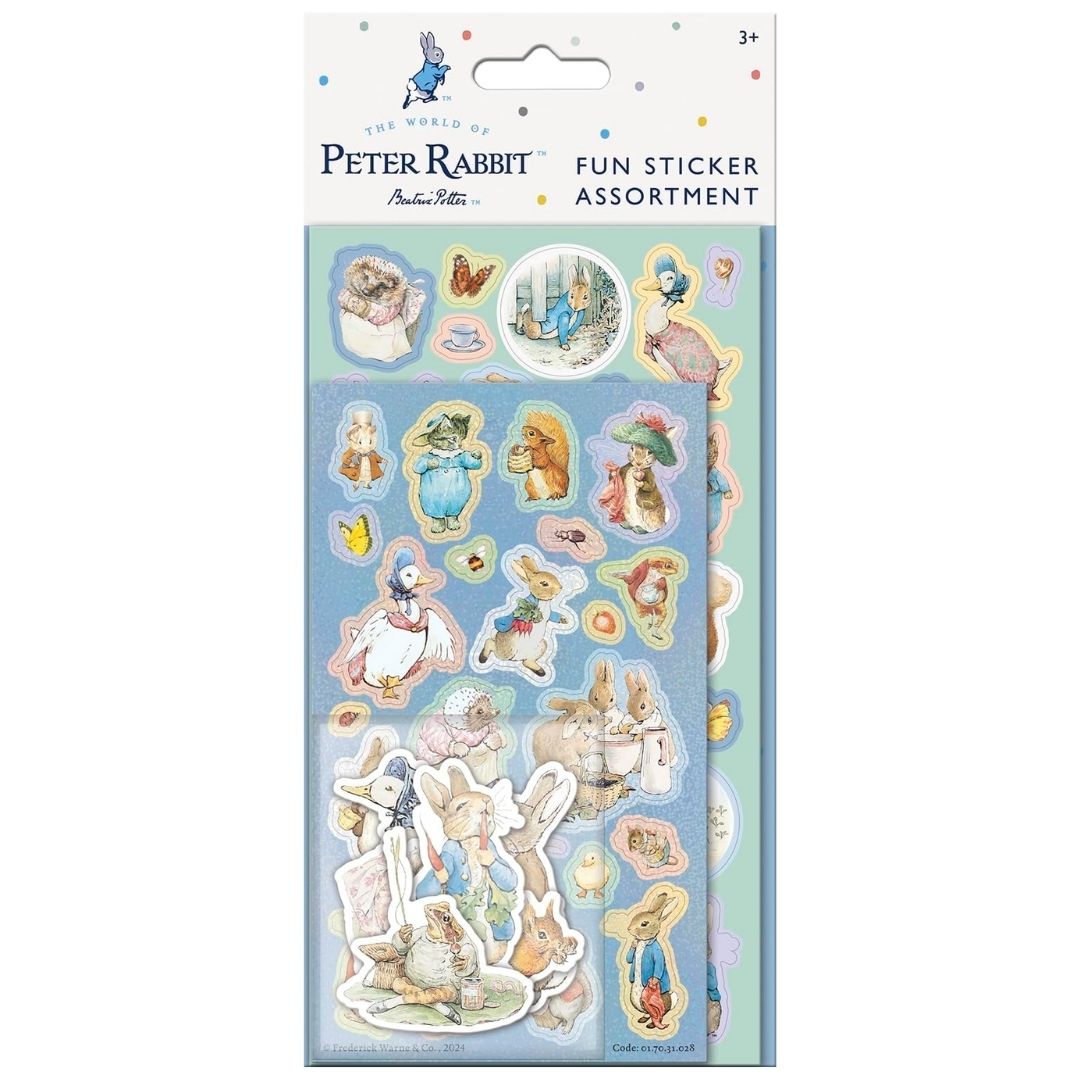 Fun Sticker Assortment Pack - The World Of Peter Rabbit