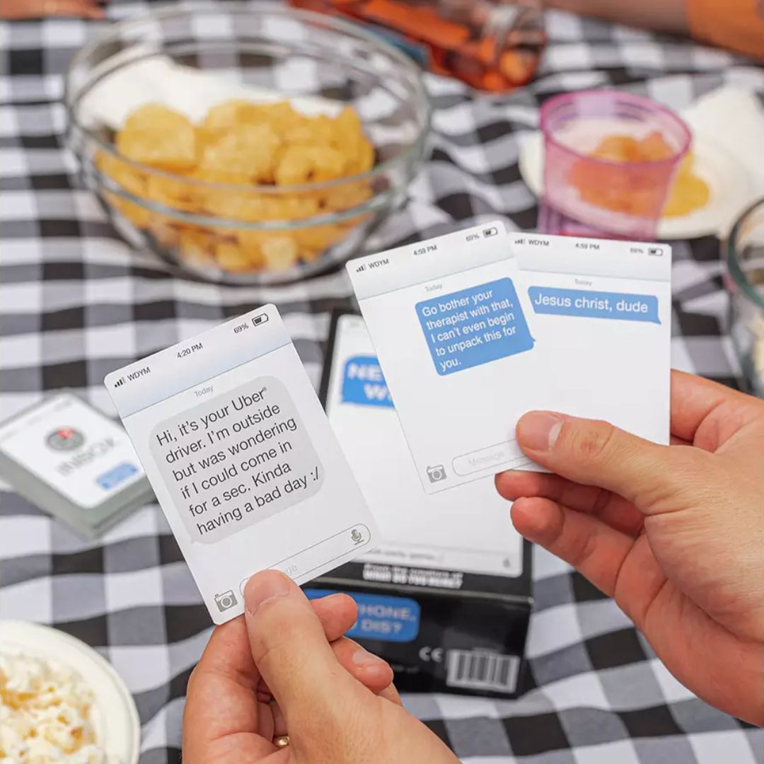 New Phone Who Dis? UK Edition Party Game