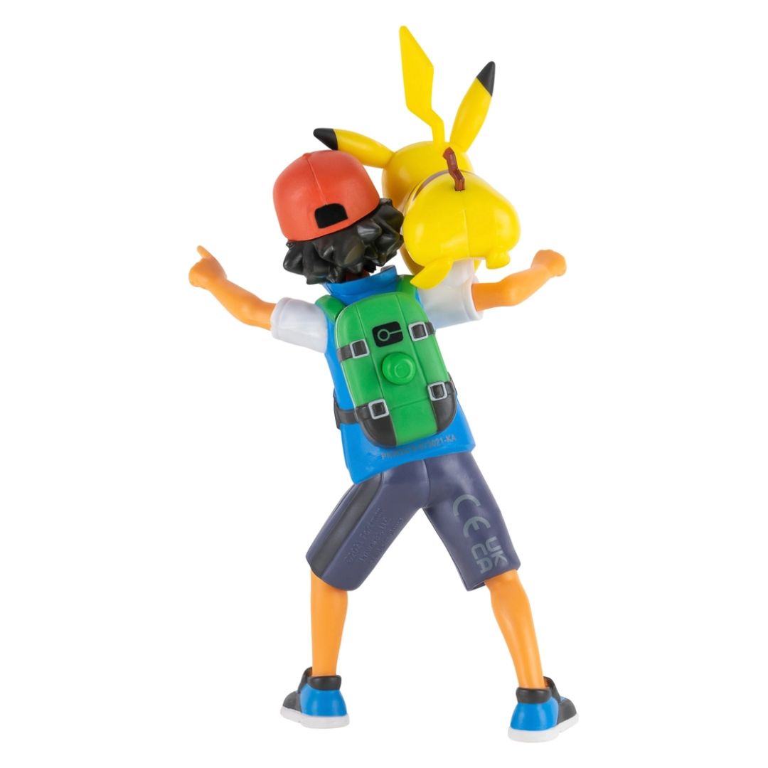 Pokemon Battle Feature Figure - Ash & Pikachu