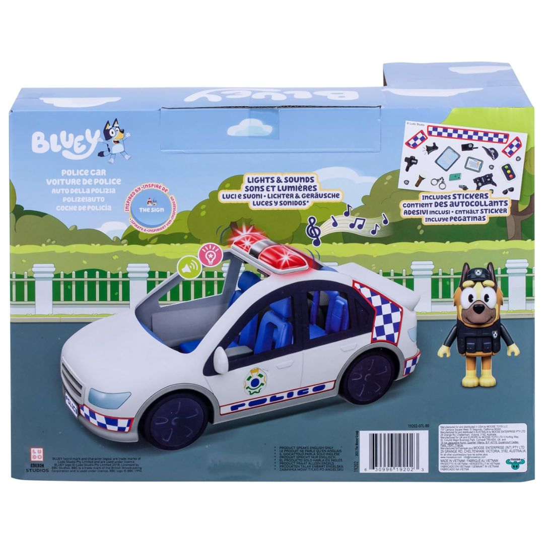 Bluey Police Car