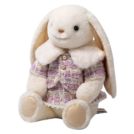 McHugs Purple Twinset Smiling Leveret 25cm Plush