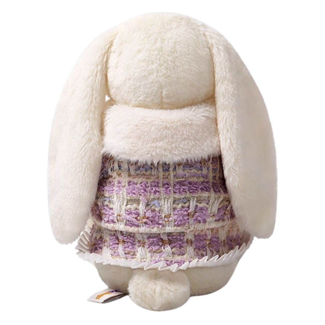 McHugs Purple Twinset Smiling Leveret 25cm Plush