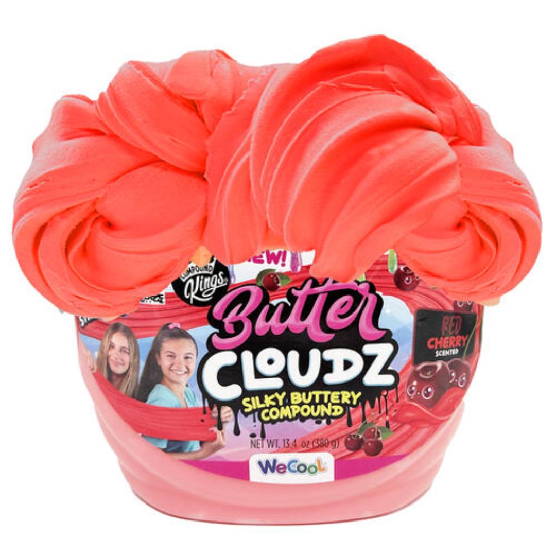 Compound Kings Butter Cloudz Swirls Red Cherry Slime