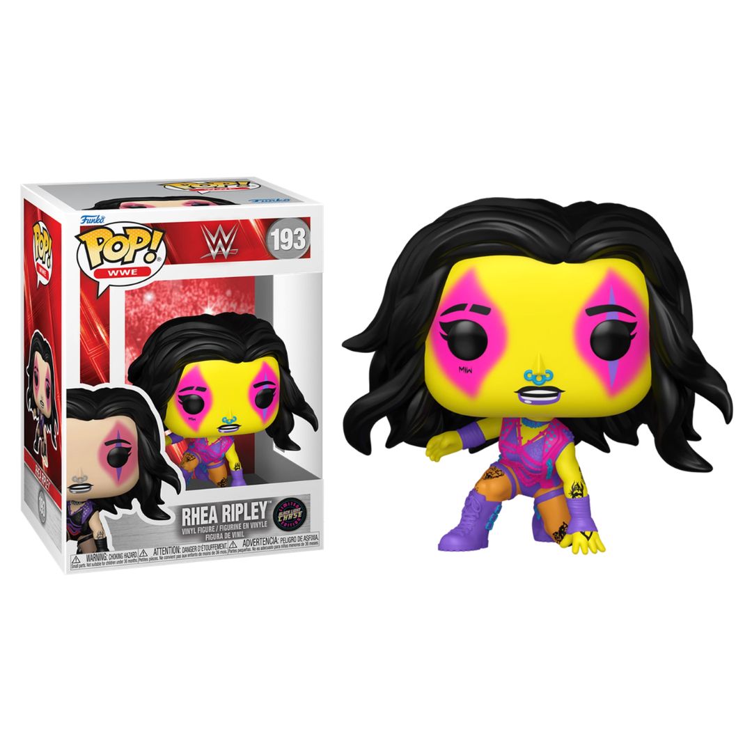 Pop! Vinyl - WWE - Rhea Ripley 193 Black Light Chase