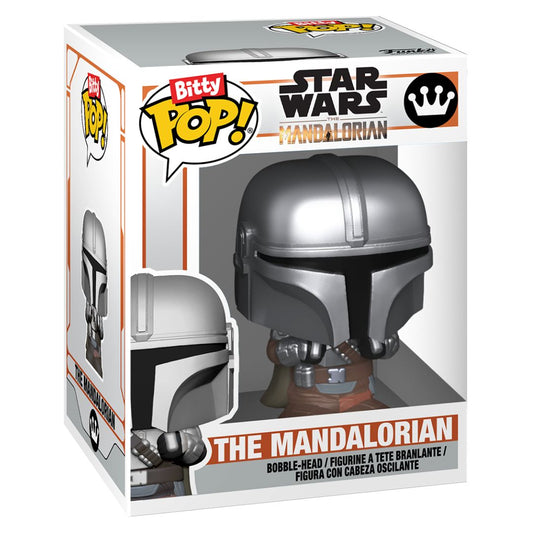 Bitty Pop! Rides Star Wars The Mandalorian in N1 Starfighter (with Grogu)
