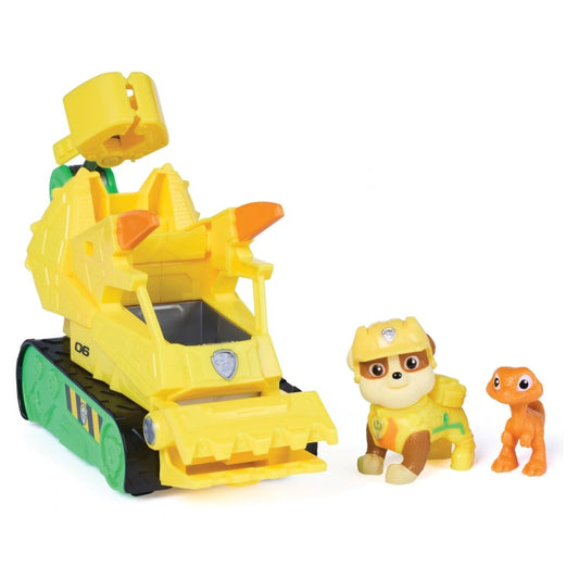 Paw Patrol The Dino Movie Rubble With Dino Rescue Bulldozer
