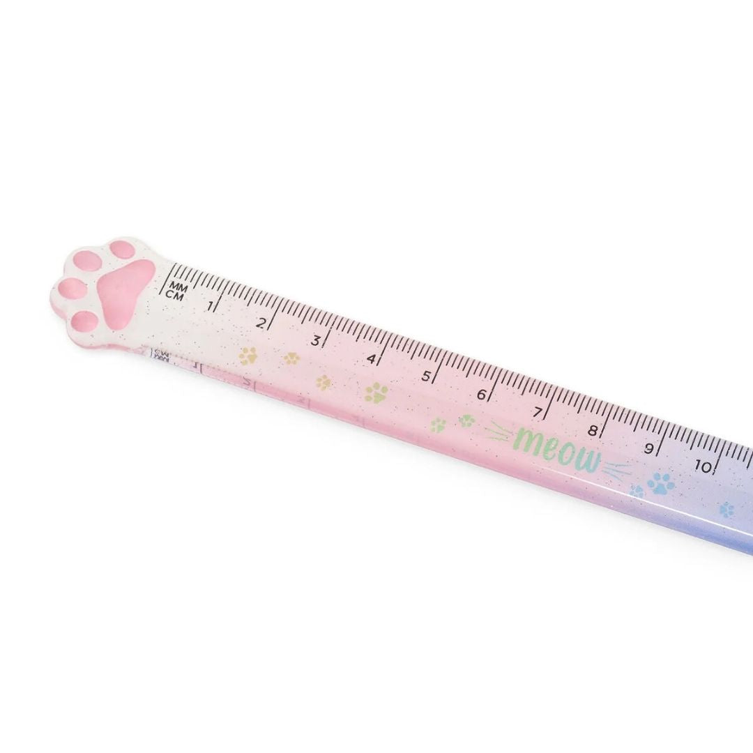 Legami 15cm Ruler Meow Kitty