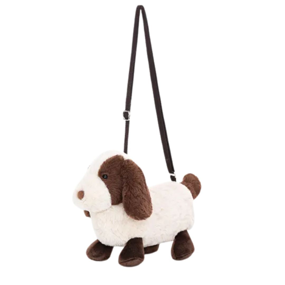McHugs Sausage Dog Crossbody Bag 25cm Plush