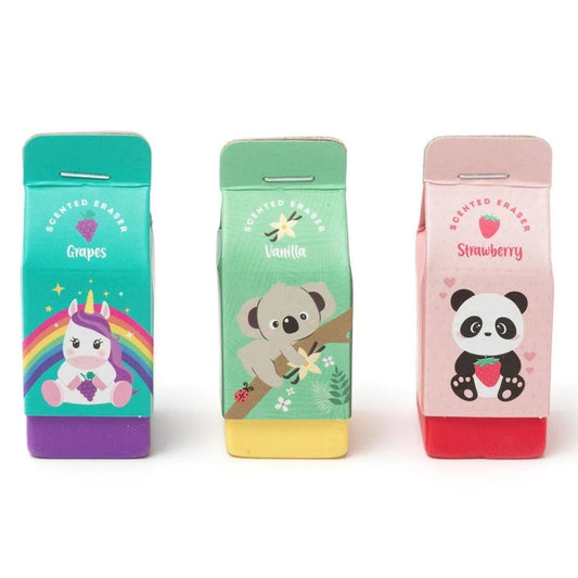 Legami Scented Erasers Yummy Yummy Set Of 3 Animals
