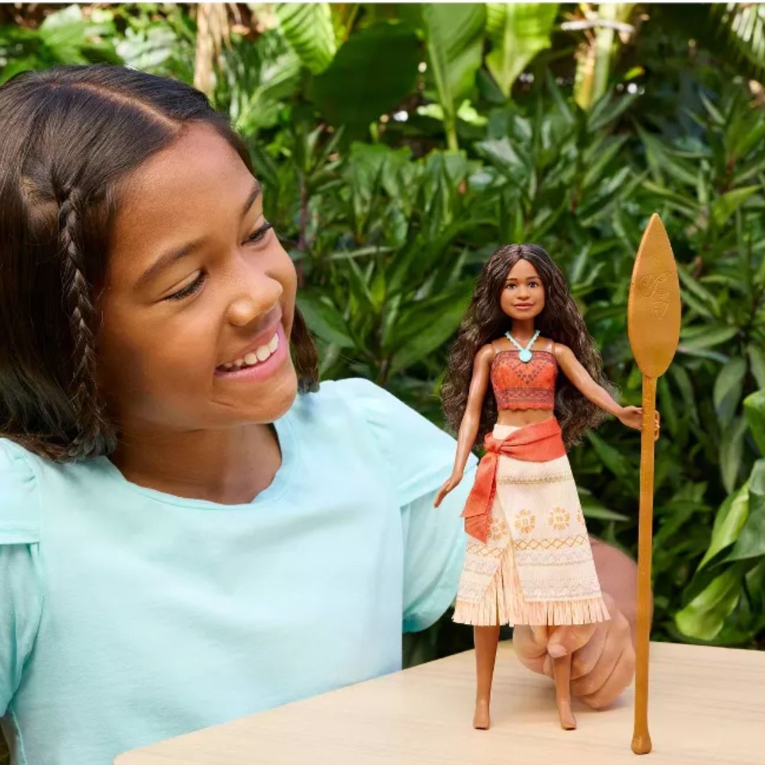 Disney Moana Live Action Movie Singing Moana Doll