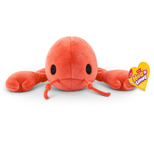 Hug-A-Lumps Small Fuzzy Plush Lenny The Lobster