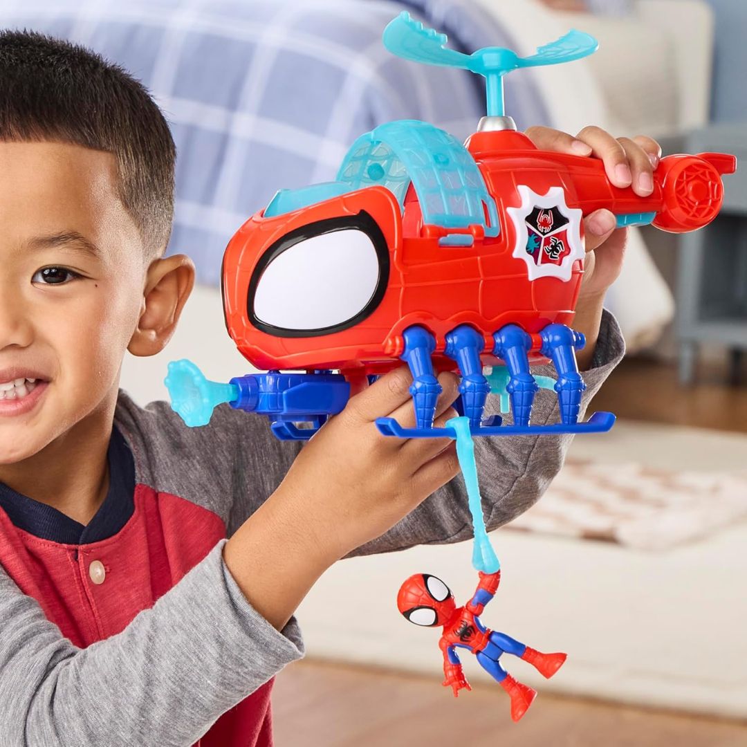 Marvel Spidey And His Amazing Friends Team Spidey Copter