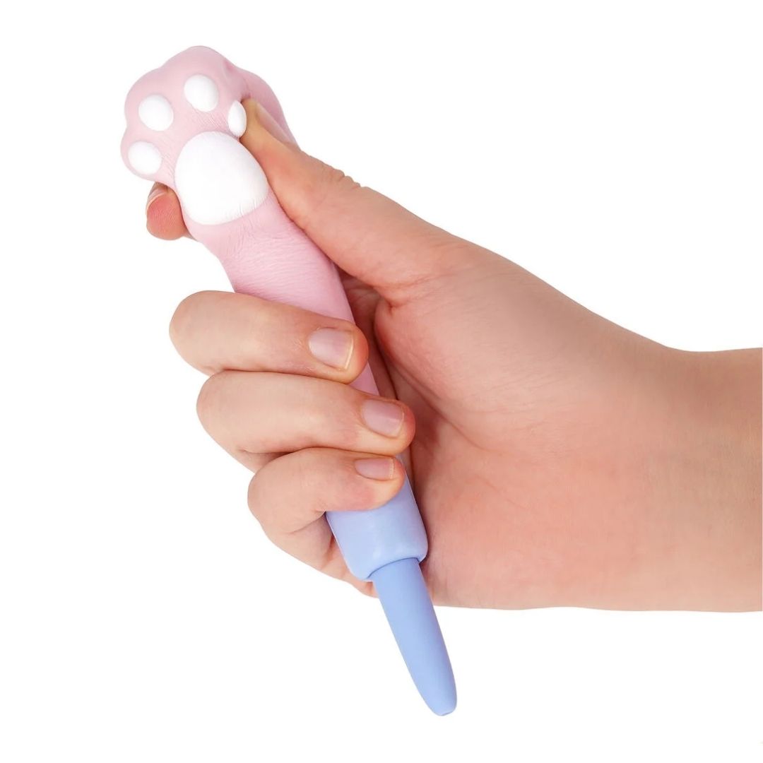Legami Squeezies Squishy Gel Pen Meow Kitty Paw