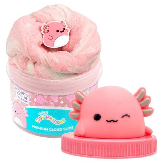 Squishmallows Premium Cloud Slime Archie The Axolotl