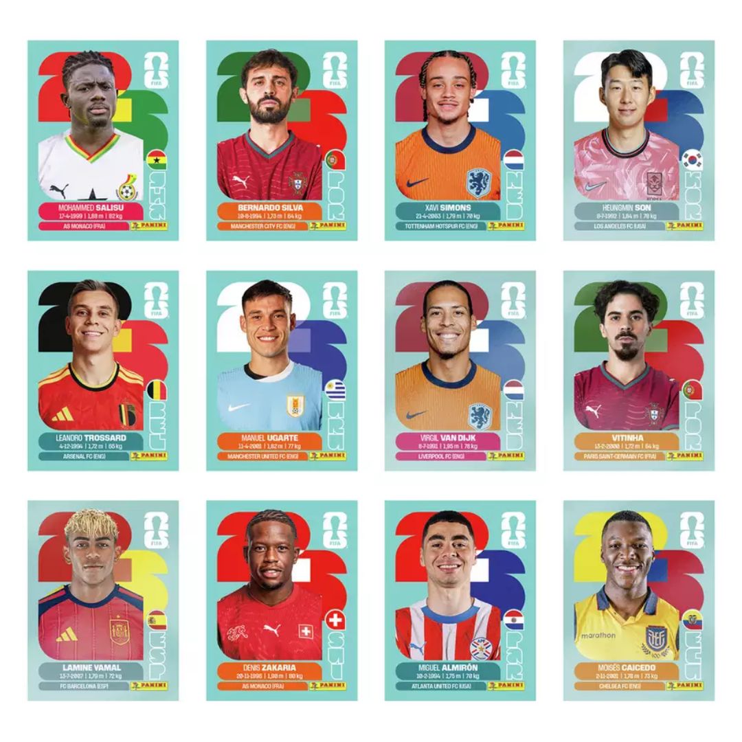 FIFA World Cup 2026 Sticker Collection 8 Pack
