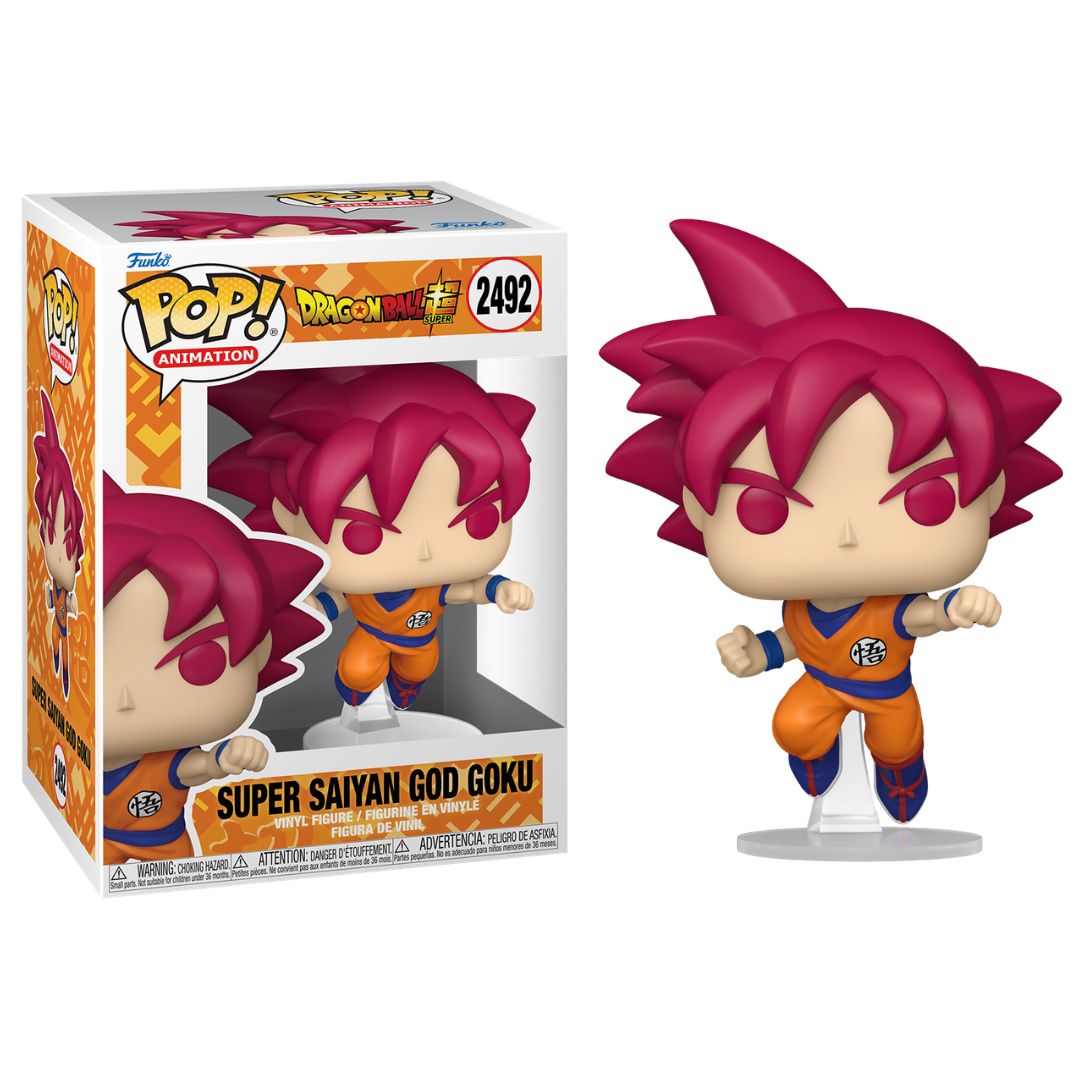 Pop! Vinyl - Dragonball - Super Saiyan God Goku 2492
