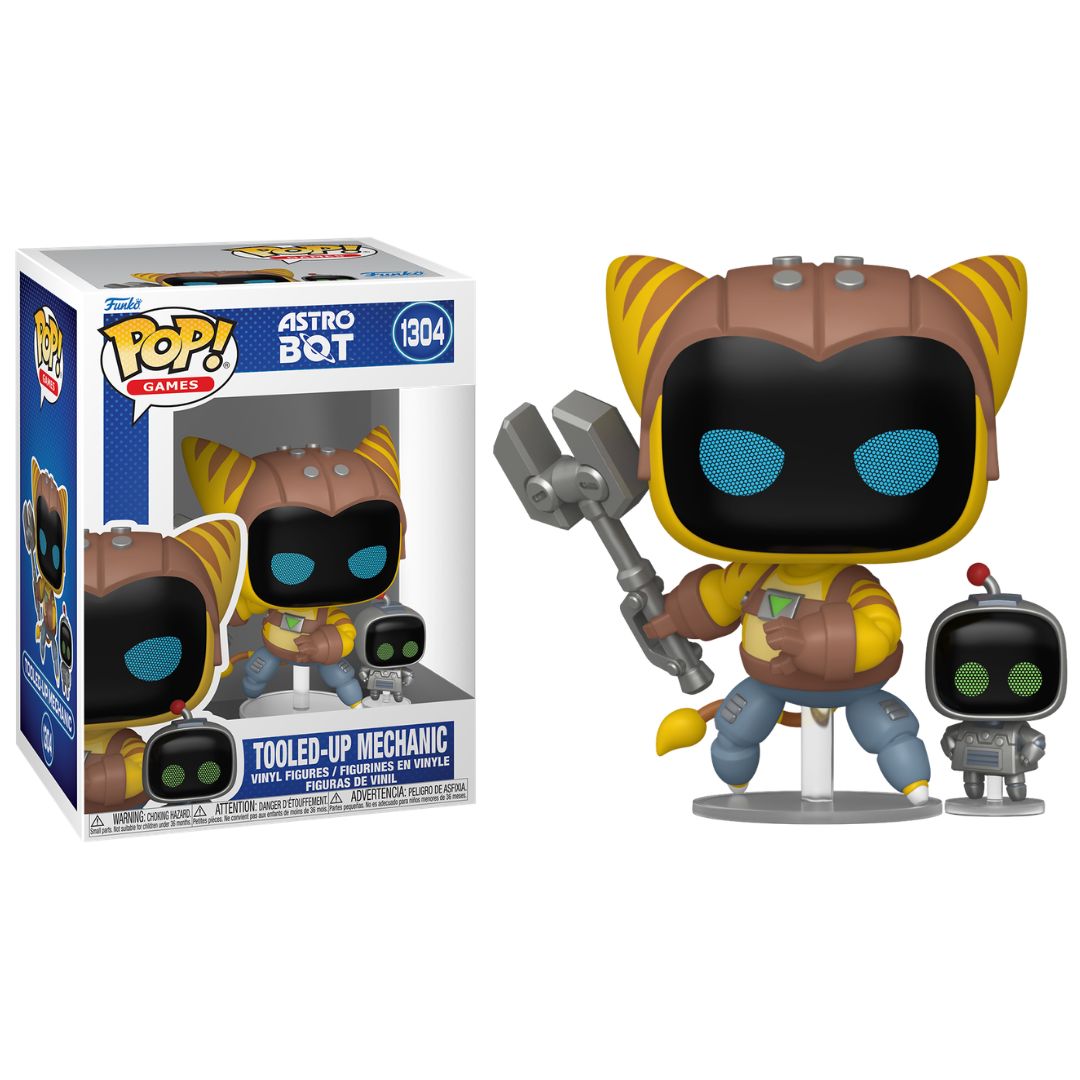 Pop! Vinyl - Astro Bot - Tooled-up Mechanic 1304
