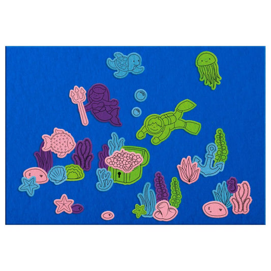 The Original Fuzzy Felt Under The Sea