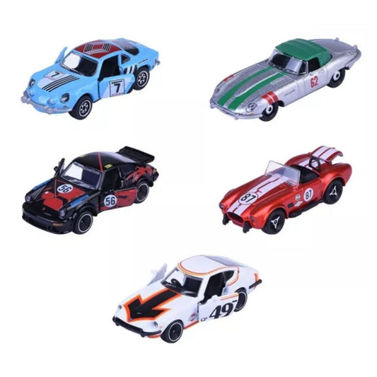 Majorette 5 Pack Die-cast Vintage Racing Giftpack