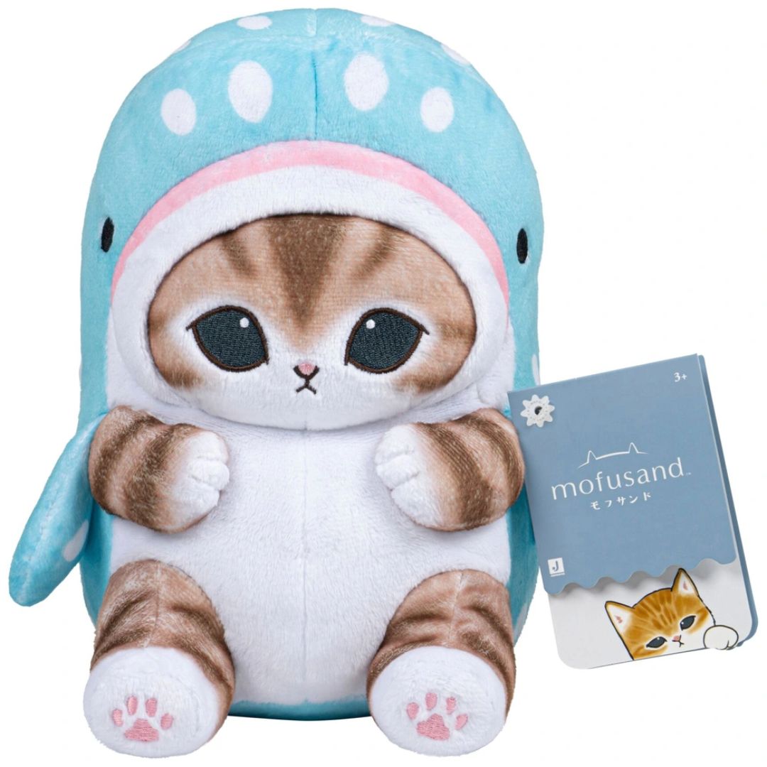 Mofusand 20cm Plush Cat Whale Shark