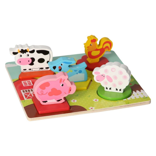 My 1st Wooden Farm Puzzle