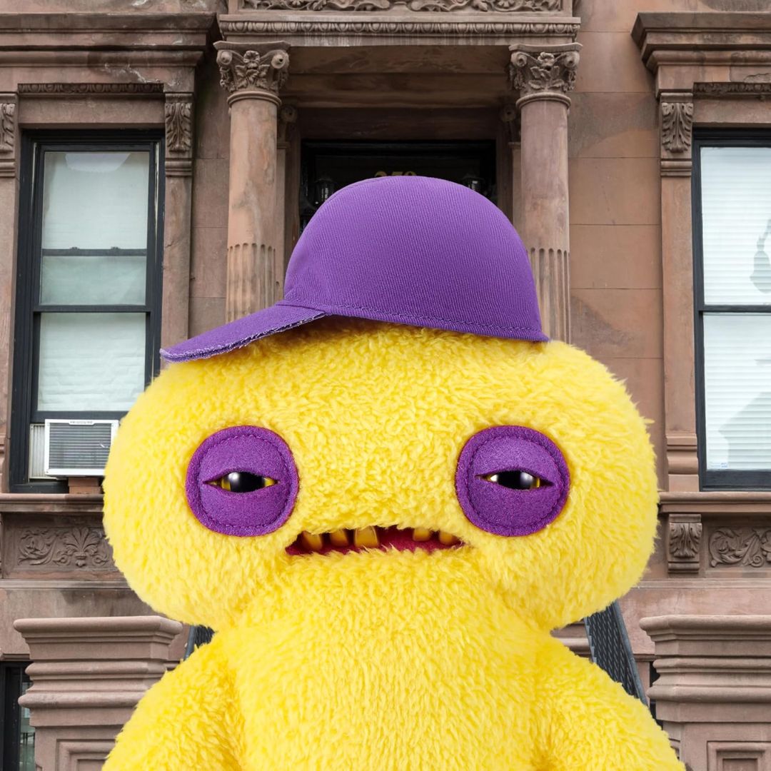 Fuggler Fugg Life Yellow Squidge Plush