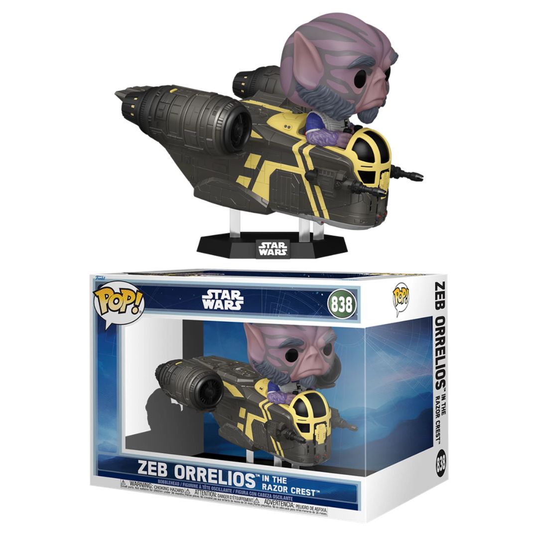 Pop! Vinyl - Star Wars - Zeb Orrelios in the Razor Crest 838