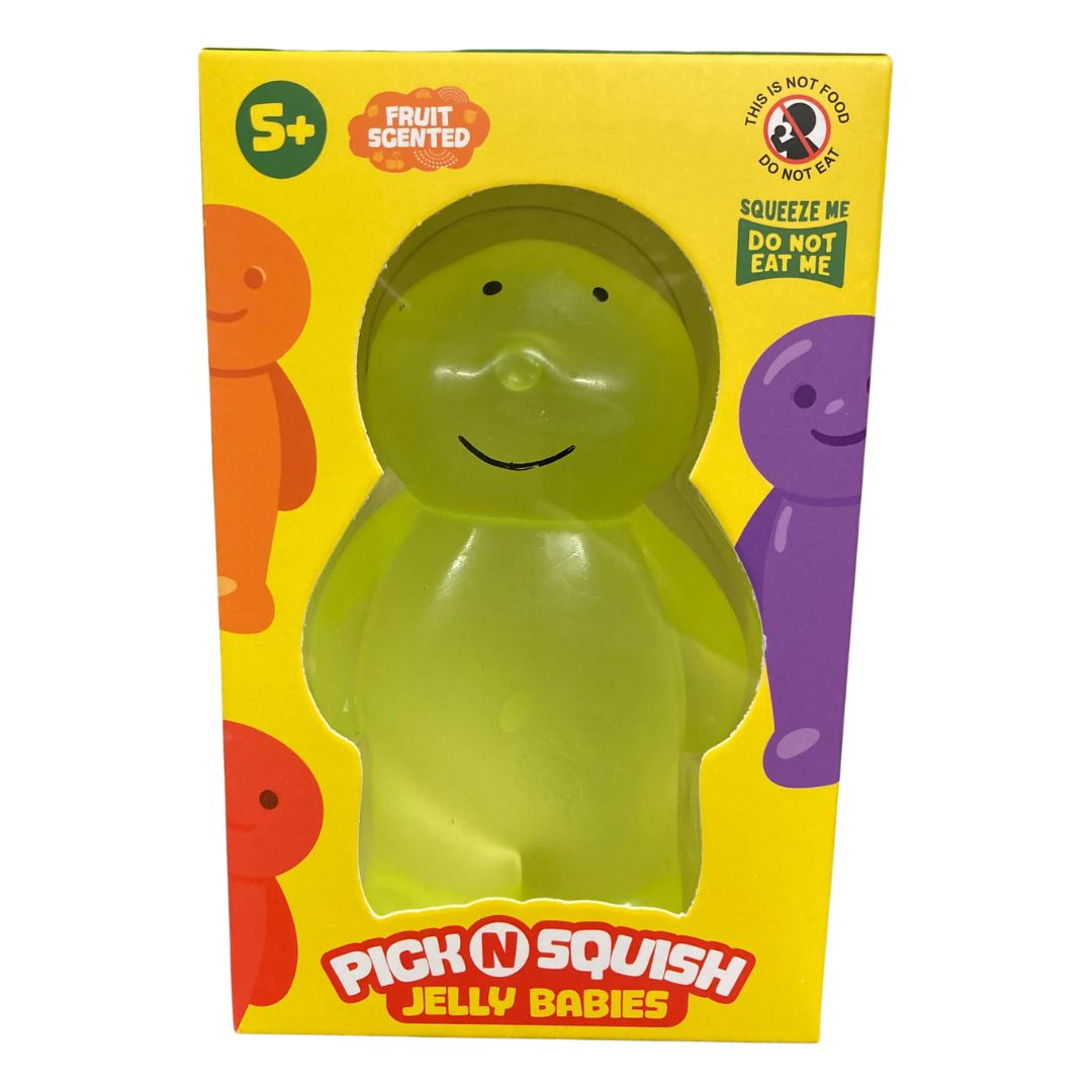Pick N Squish Jelly Babies Secented Squishy Light Green