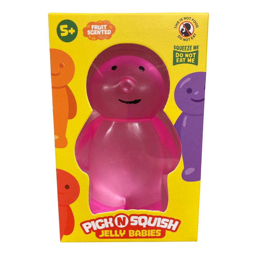 Pick N Squish Jelly Babies Secented Squishy Pink