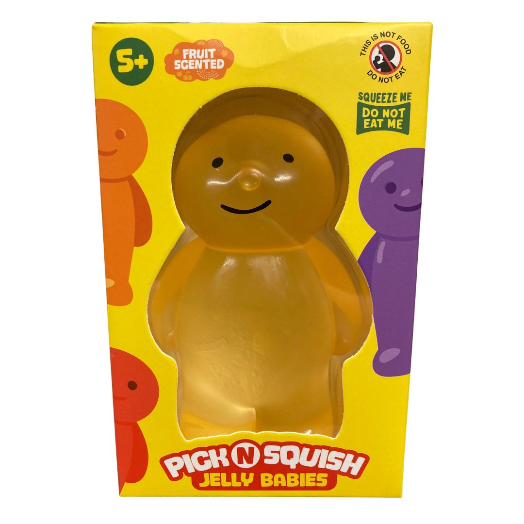 Pick N Squish Jelly Babies Secented Squishy Yellow