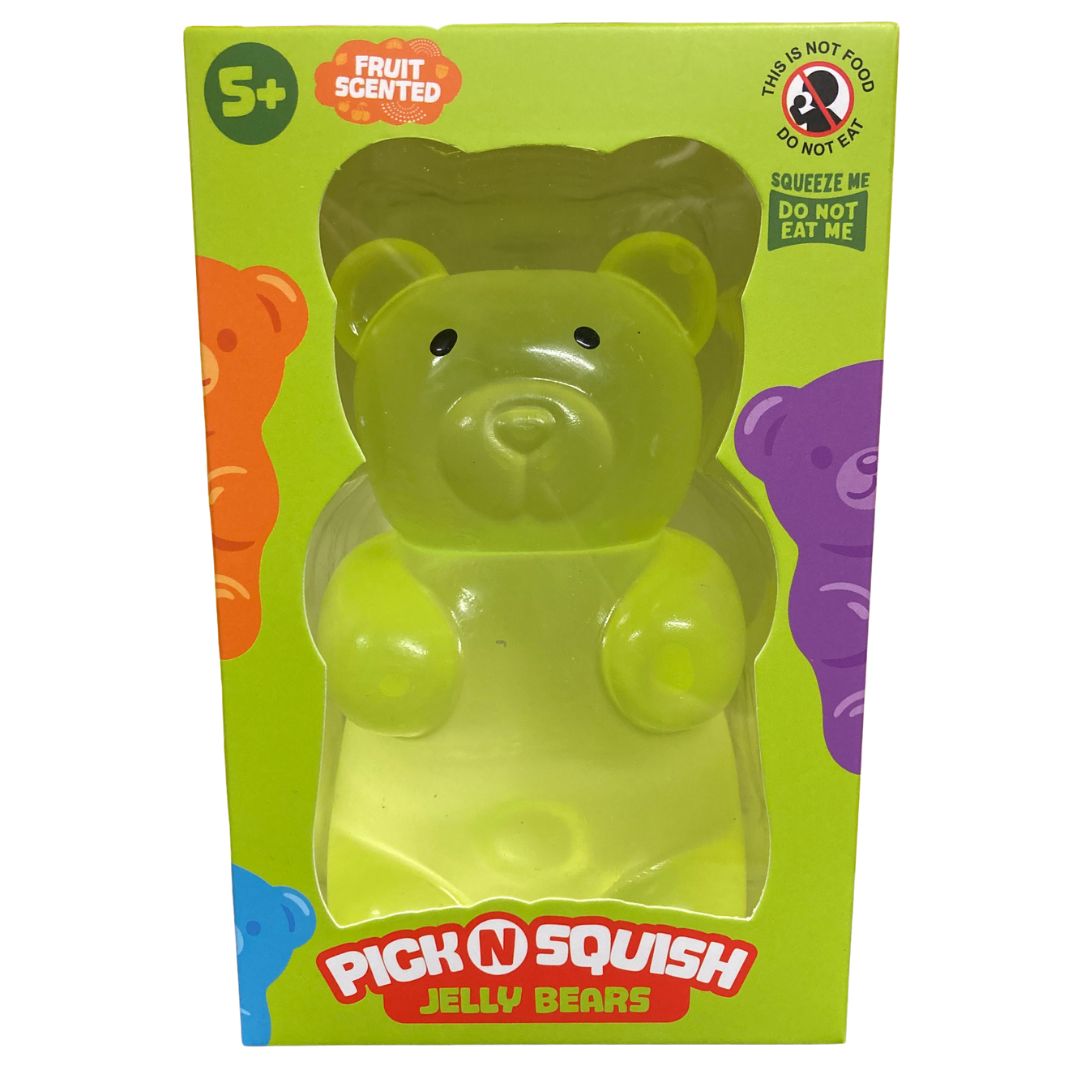 Pick N Squish Jelly Bears Secented Squishy Light Green