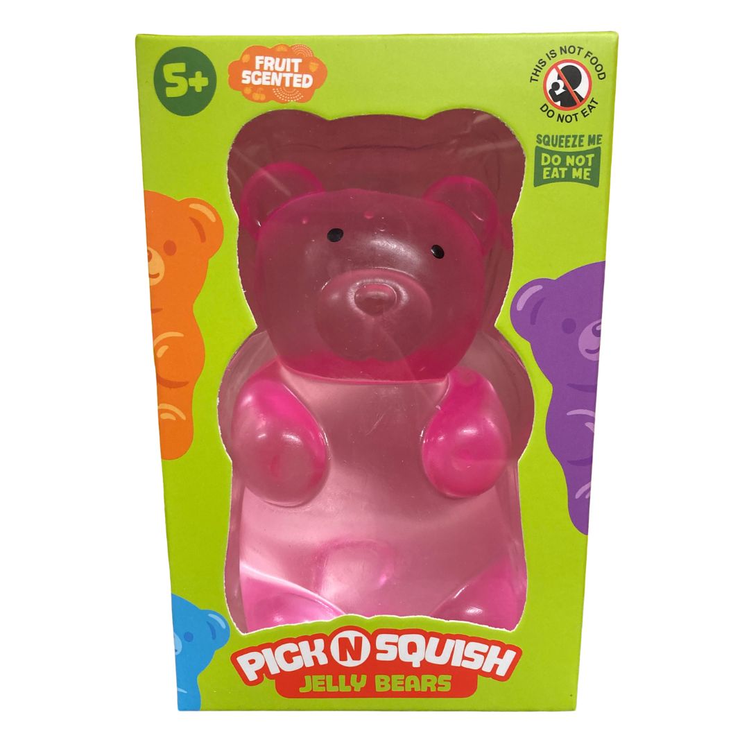 Pick N Squish Jelly Bears Secented Squishy Pink