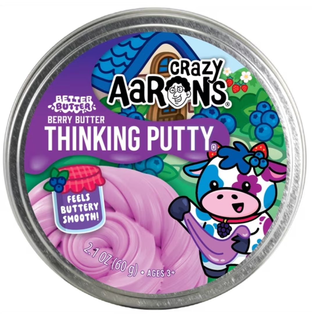 Crazy Aaron's Thinking Putty Better Butter Berry Butter
