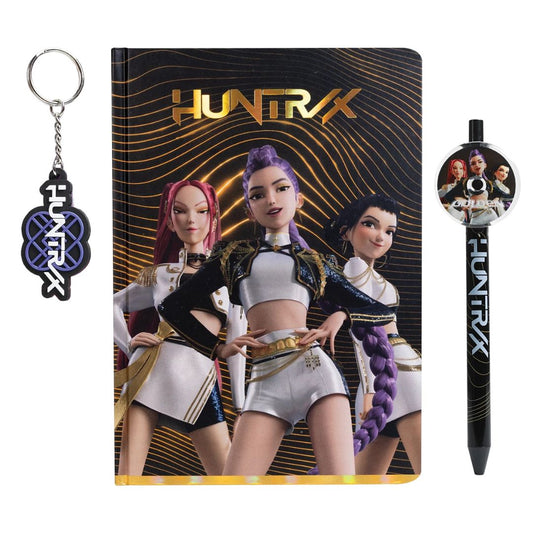 K-Pop Demon Hunters Notebook Set Golden