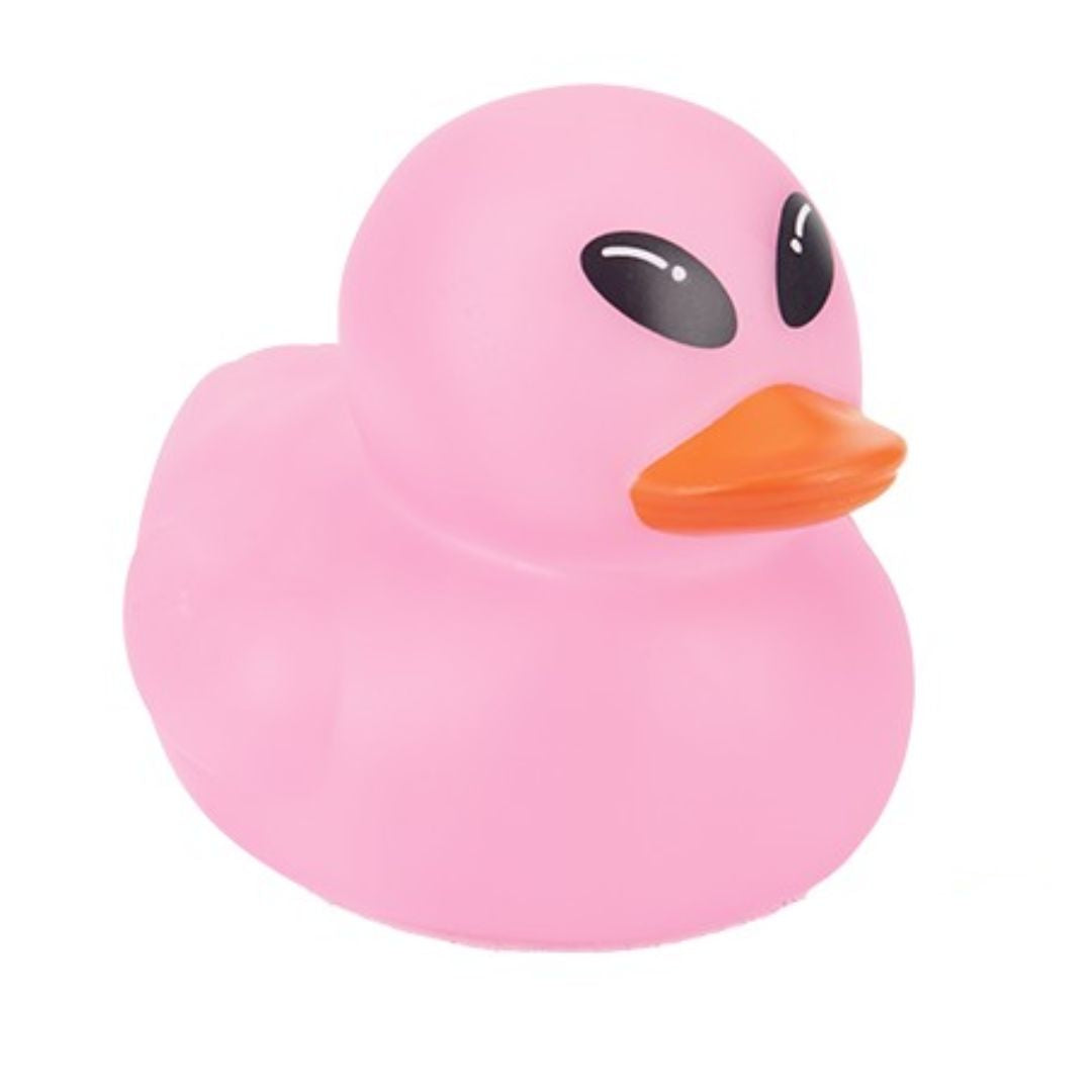 Large Glow In The Dark Alien Duckie Pink