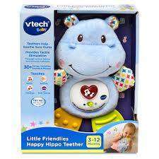 Toys N Tuck:Vtech Little Friendlies Happy Hippo Teether,Vtech
