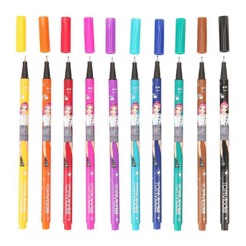 Toys N Tuck:Depesche Top Model Fineliner Set,Depesche