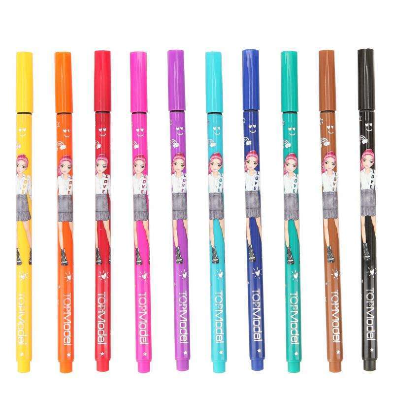 Toys N Tuck:Depesche Top Model Fineliner Set,Depesche