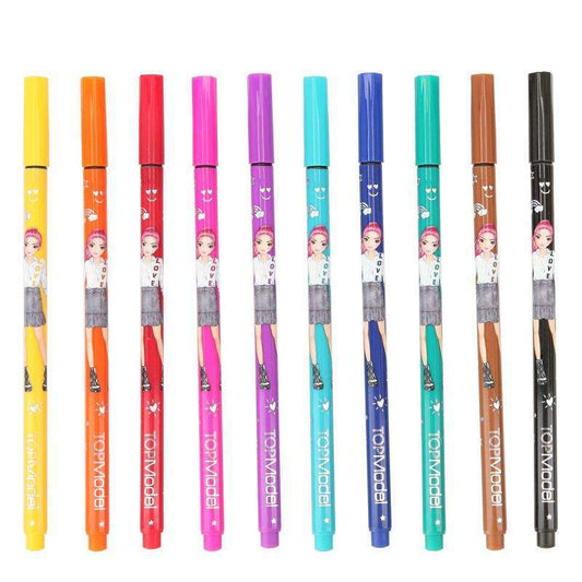 Toys N Tuck:Depesche Top Model Fineliner Set,Depesche