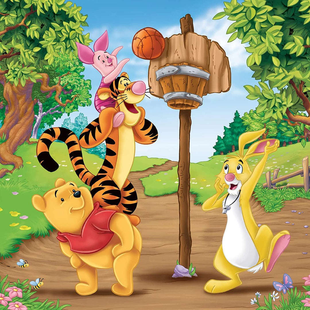 Toys N Tuck:Ravensburger 3 x 49pc Puzzles Winnie the Pooh,Ravensburger