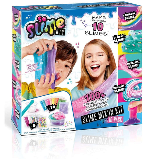 Toys N Tuck:So Slime DIY - Slime Mix'In Kit 10 Pack,So Slime DIY