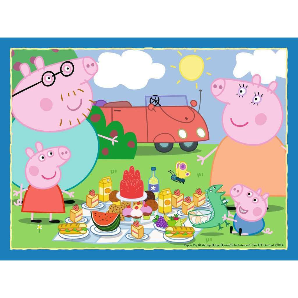 Toys N Tuck:Ravensburger 4 Puzzles in a Box Peppa Pig,Ravensburger