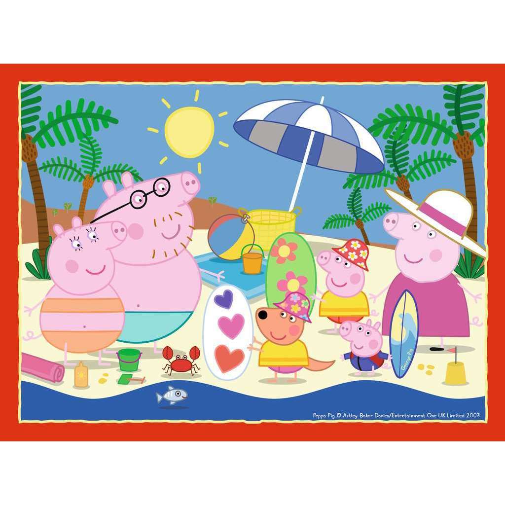 Toys N Tuck:Ravensburger 4 Puzzles in a Box Peppa Pig,Ravensburger