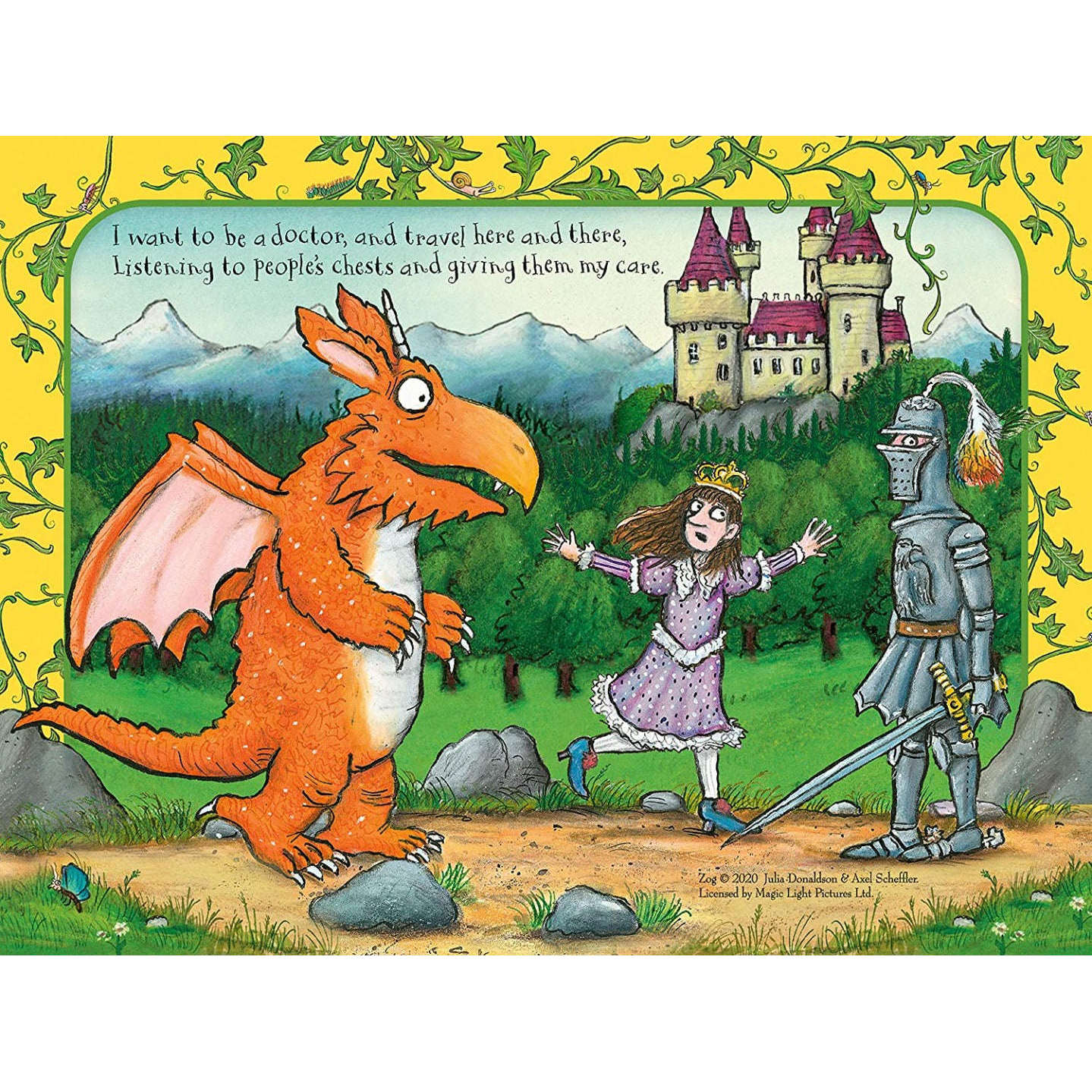 Toys N Tuck:Ravensburger 4 Puzzles in a Box Zog and Other Stories,Ravensburger