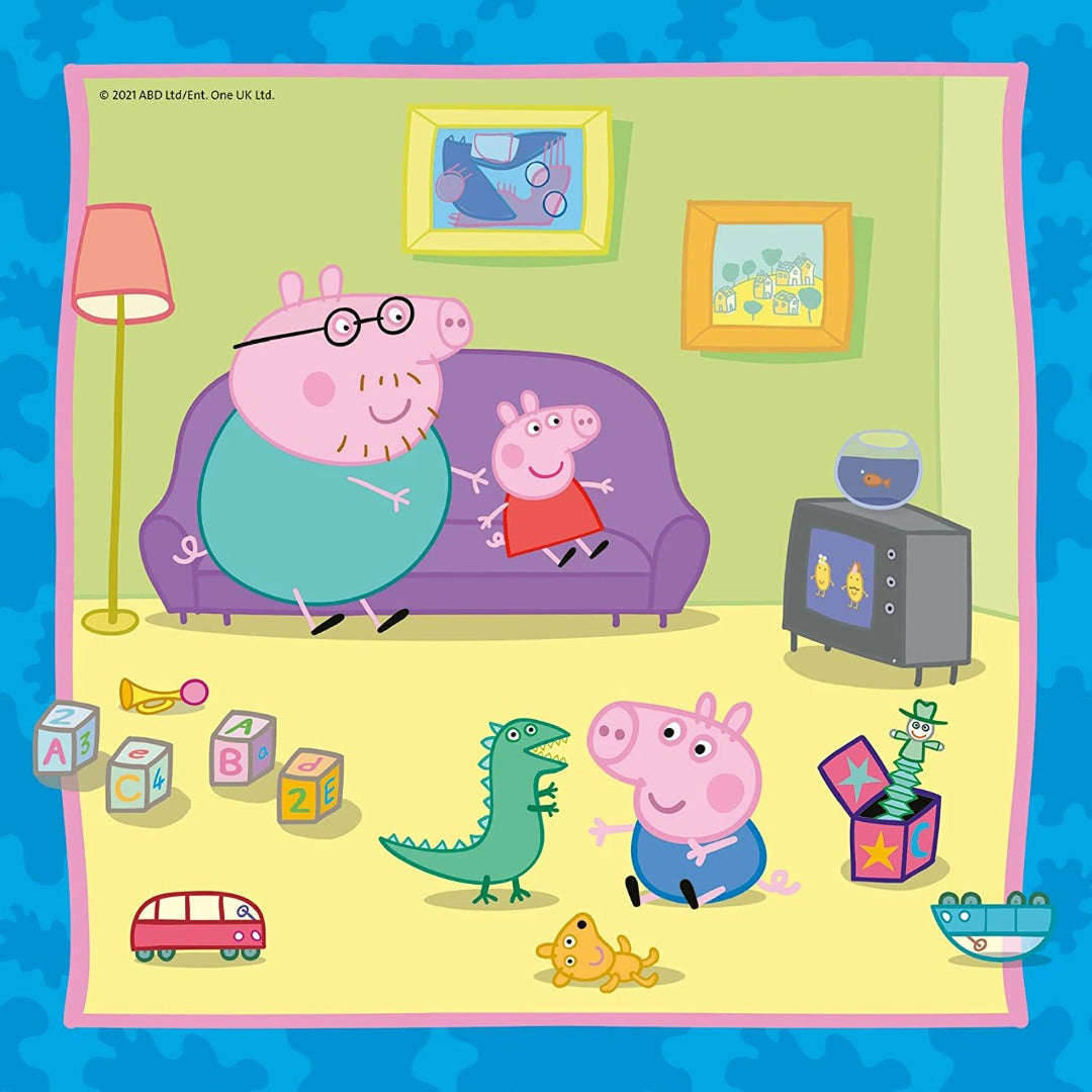 Toys N Tuck:Ravensburger 3 x 49pc Puzzles Peppa Pig (05579),Ravensburger
