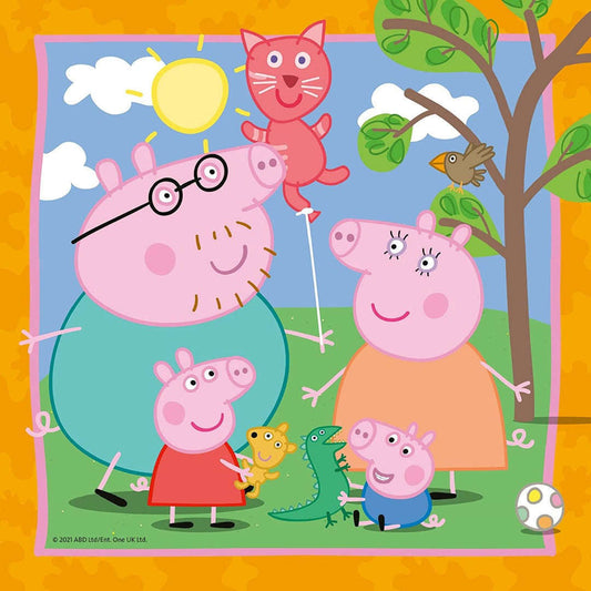 Toys N Tuck:Ravensburger 3 x 49pc Puzzles Peppa Pig (05579),Ravensburger