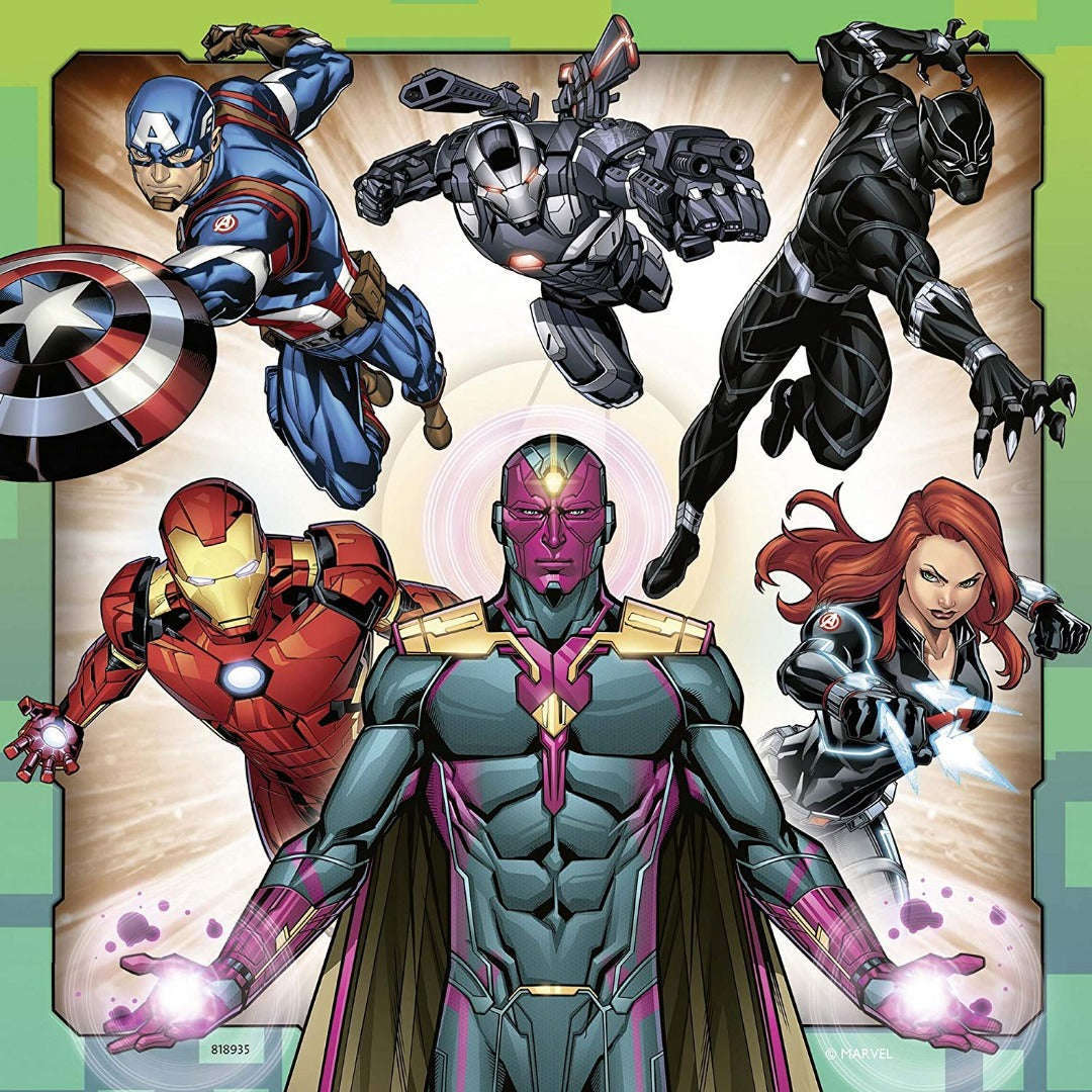 Toys N Tuck:Ravensburger 3 x 49pc Puzzles Marvel Avengers,Ravensburger